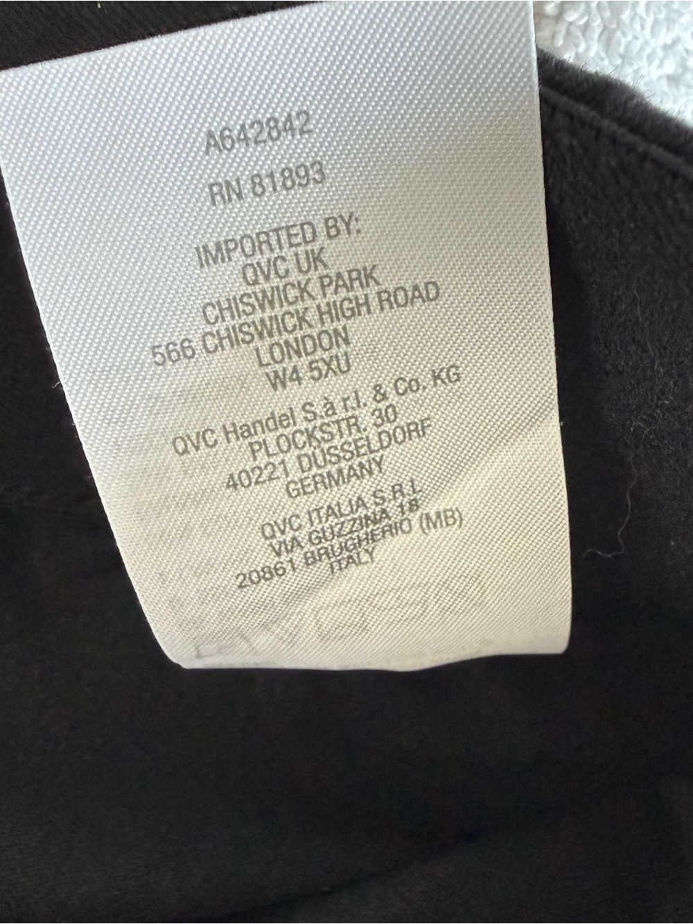 NWT Anybody All Stretch Twill Wide Leg Cropped Black Pant Women’s Size Small - Picture 5 of 8